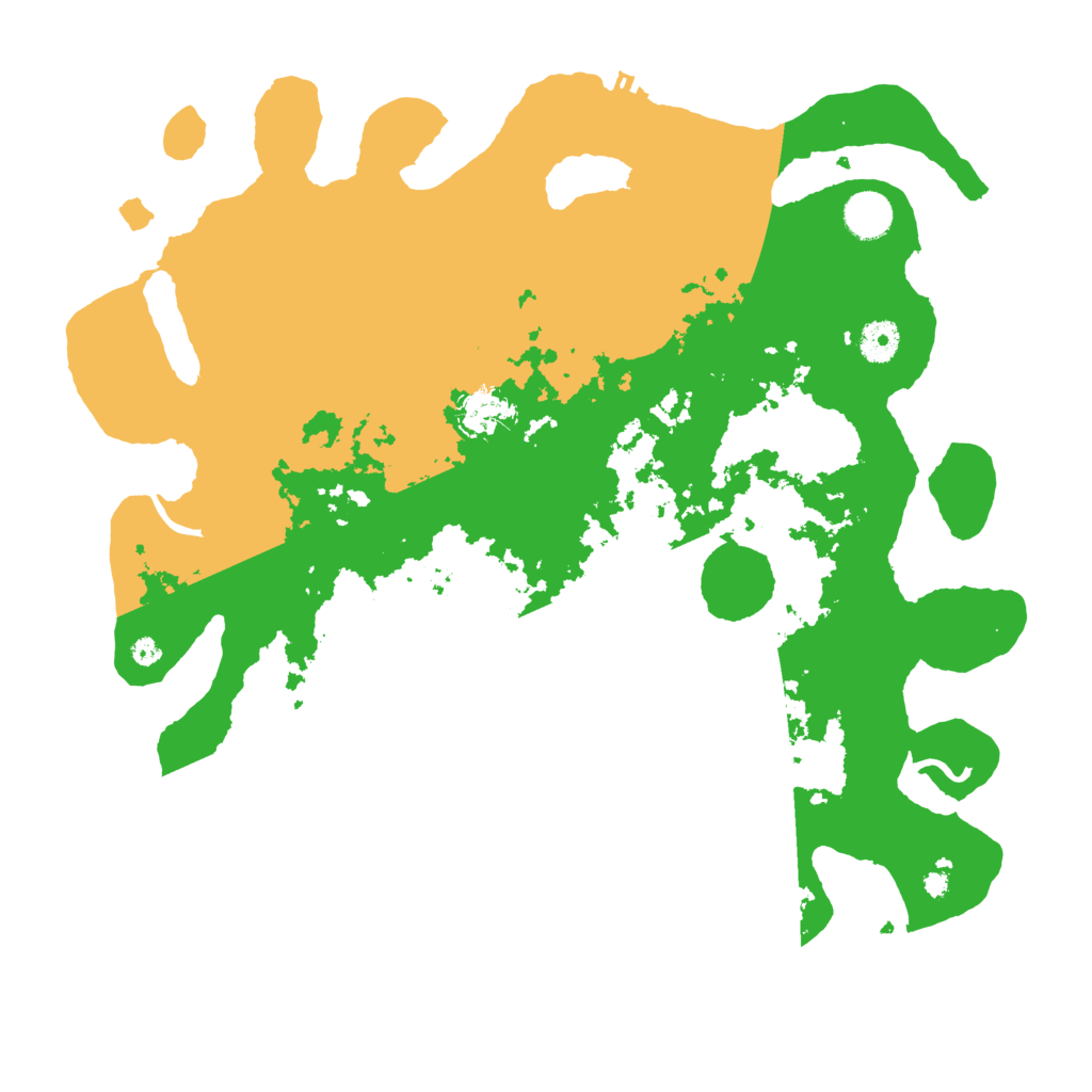 Biome Rust Map: Procedural Map, Size: 4000, Seed: 31606090