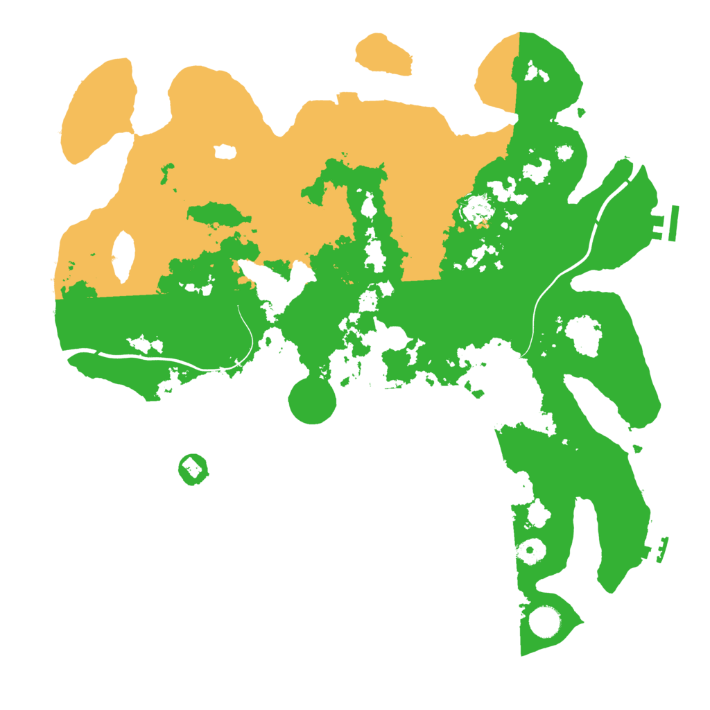 Biome Rust Map: Procedural Map, Size: 4000, Seed: 1340703728