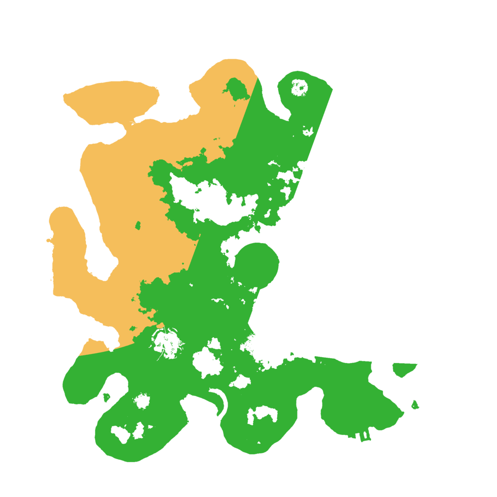 Biome Rust Map: Procedural Map, Size: 3000, Seed: 9427681