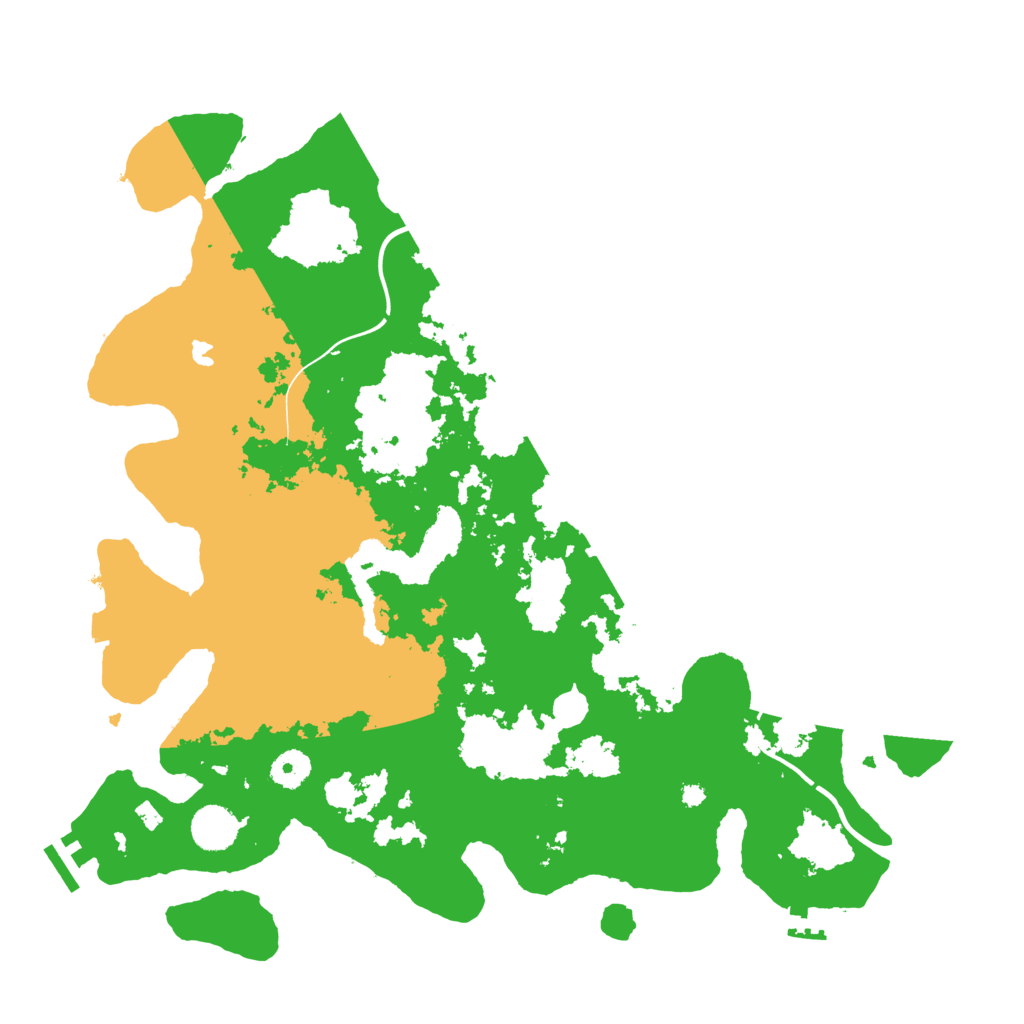Biome Rust Map: Procedural Map, Size: 4000, Seed: 1444747
