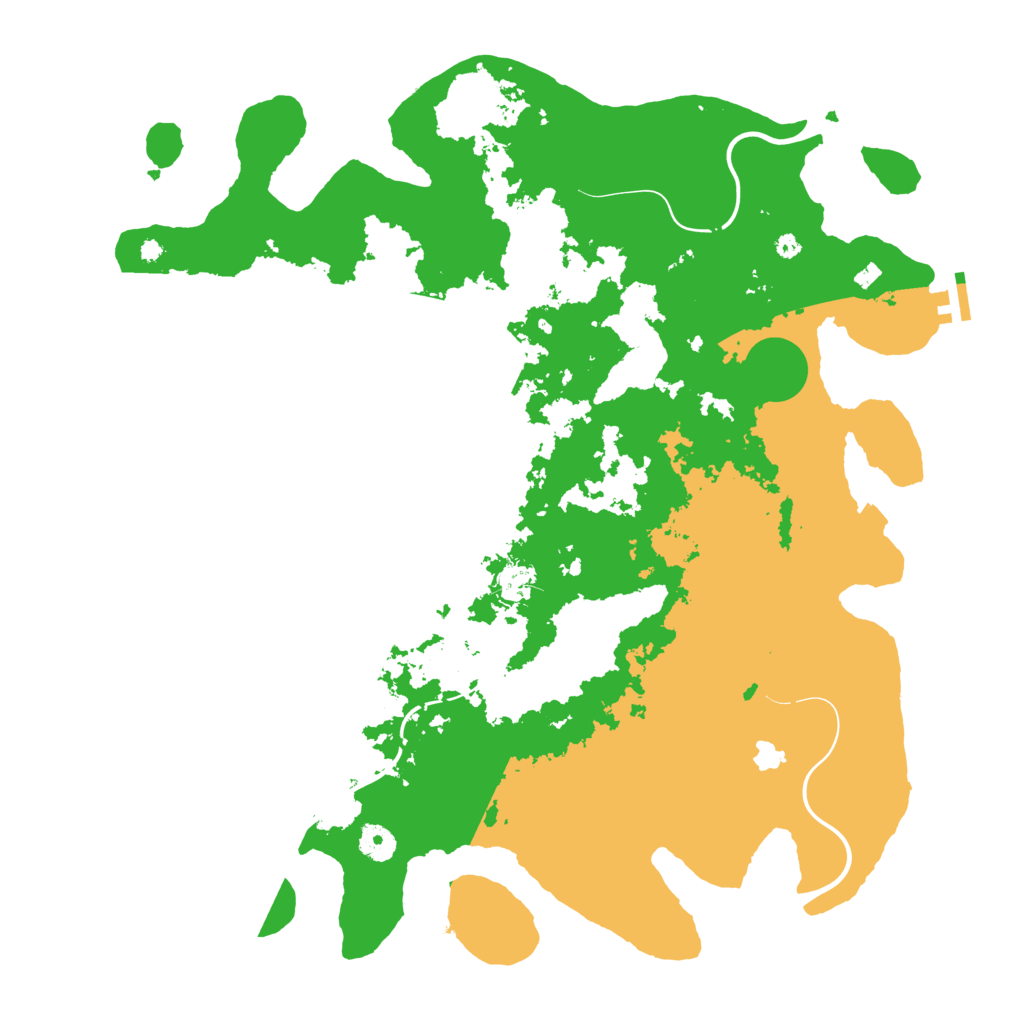 Biome Rust Map: Procedural Map, Size: 4250, Seed: 860317