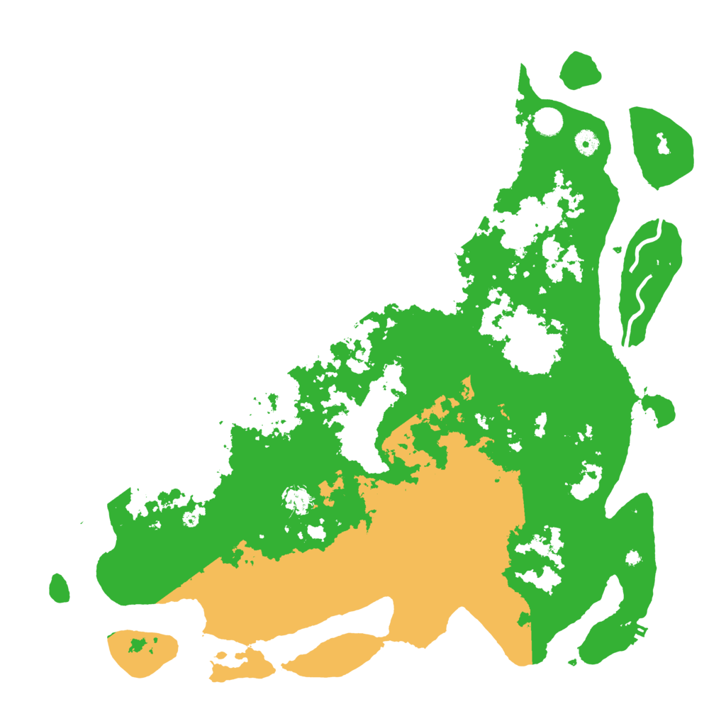 Biome Rust Map: Procedural Map, Size: 4500, Seed: 567890