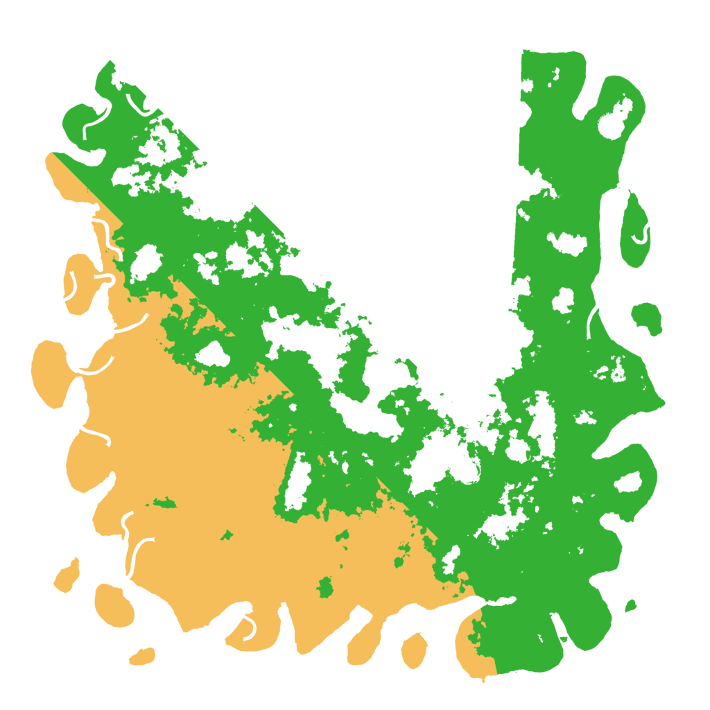Biome Rust Map: Procedural Map, Size: 5000, Seed: 50985660
