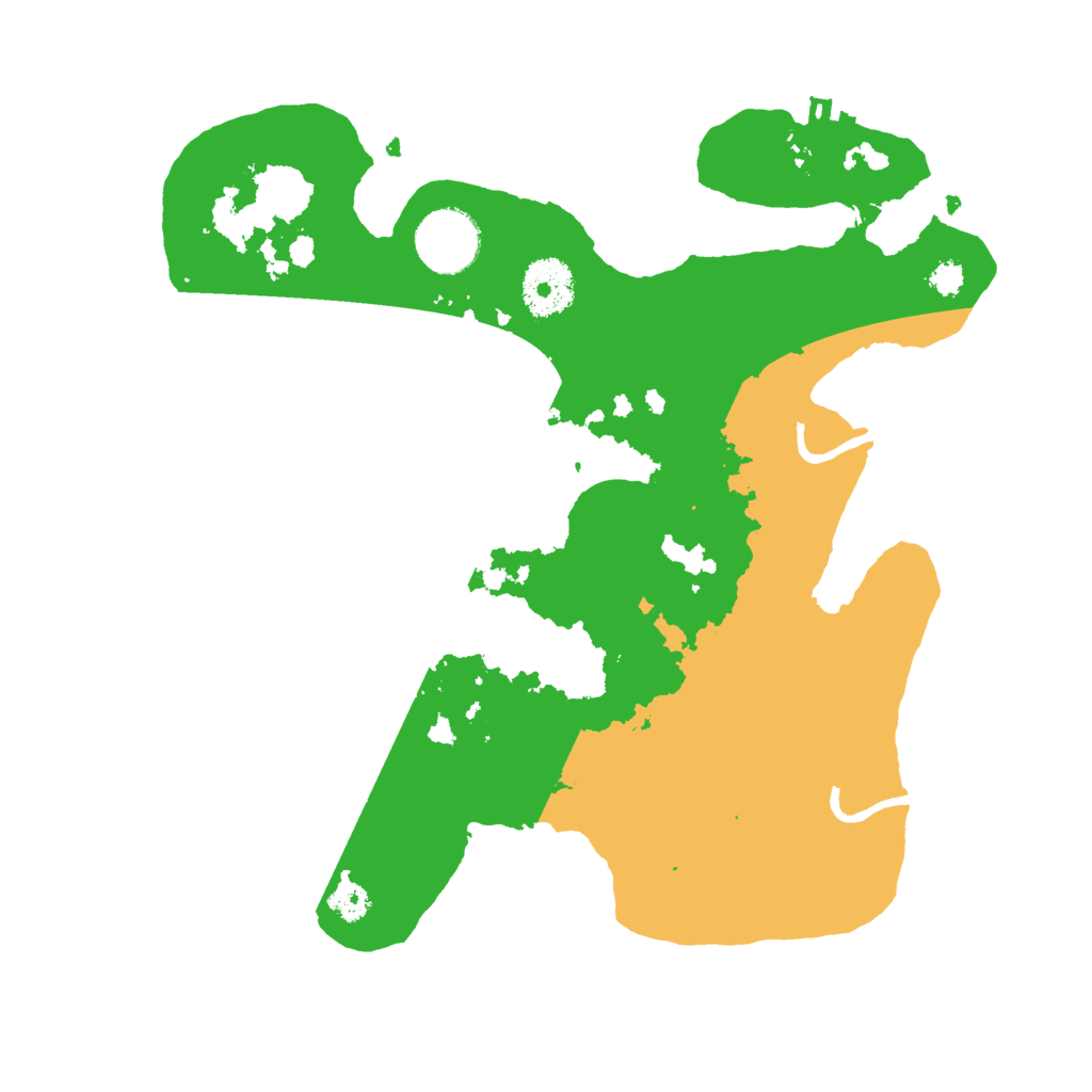 Biome Rust Map: Procedural Map, Size: 3000, Seed: 1475801157