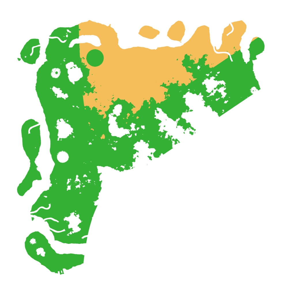 Biome Rust Map: Procedural Map, Size: 4500, Seed: 275418094