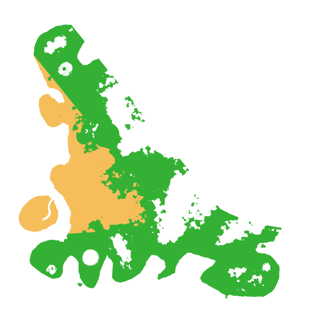 Biome Rust Map: Procedural Map, Size: 3500, Seed: 117000