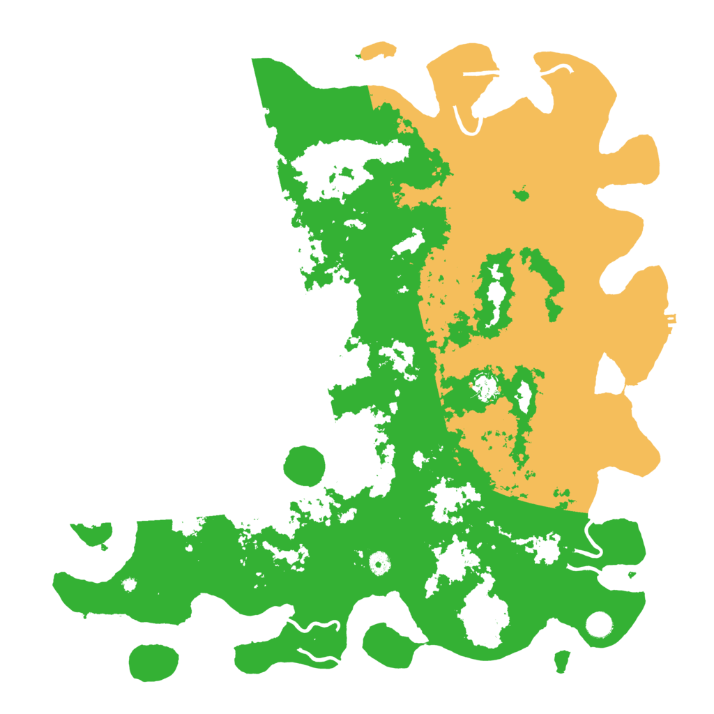 Biome Rust Map: Procedural Map, Size: 4800, Seed: 1960840238