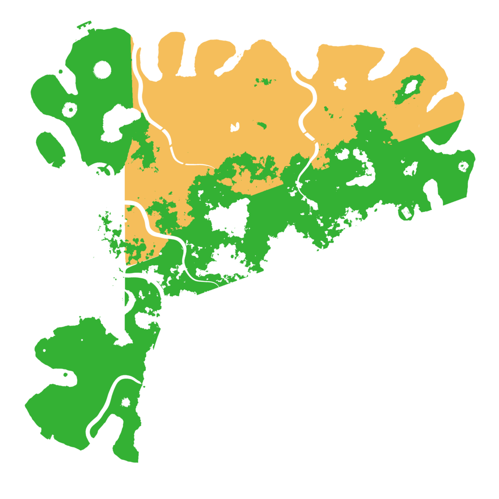 Biome Rust Map: Procedural Map, Size: 5000, Seed: 784958300