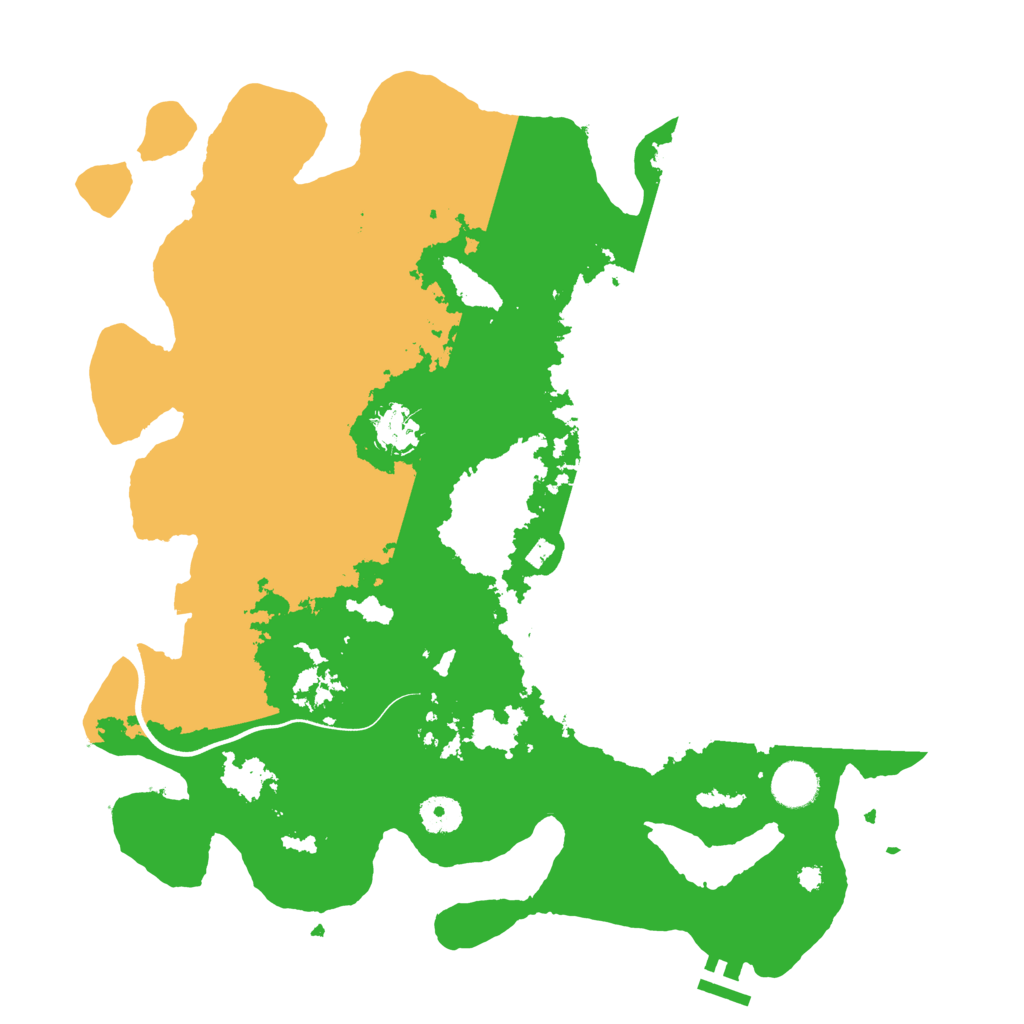 Biome Rust Map: Procedural Map, Size: 3850, Seed: 51737828