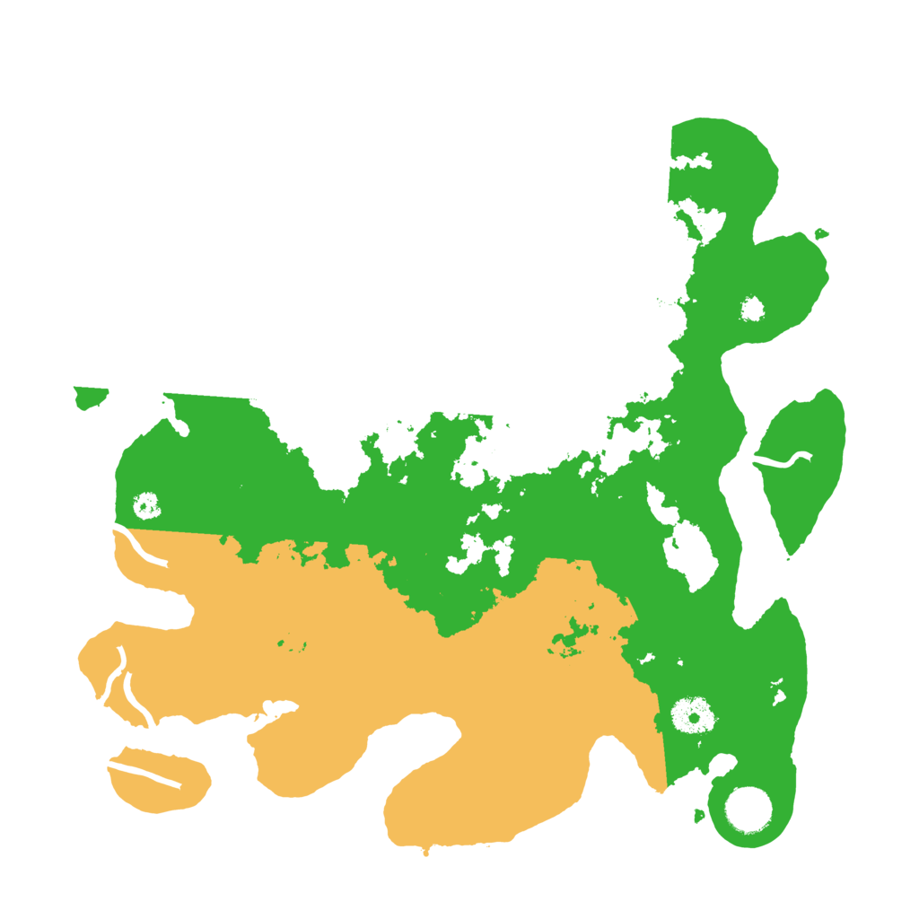 Biome Rust Map: Procedural Map, Size: 3500, Seed: 29622480