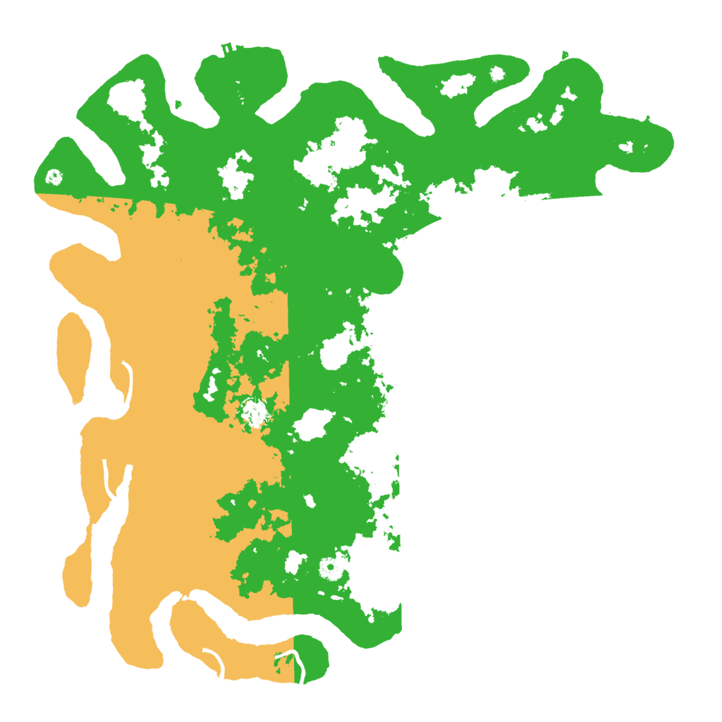 Biome Rust Map: Procedural Map, Size: 4500, Seed: 874837751