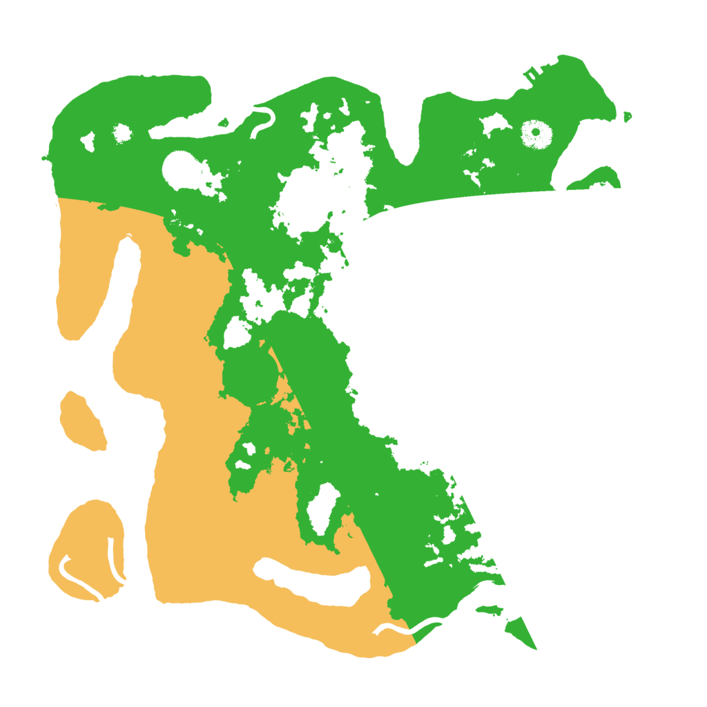 Biome Rust Map: Procedural Map, Size: 3500, Seed: 1238828975