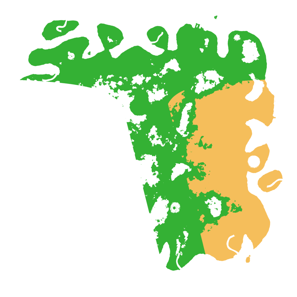 Biome Rust Map: Procedural Map, Size: 4300, Seed: 91827355