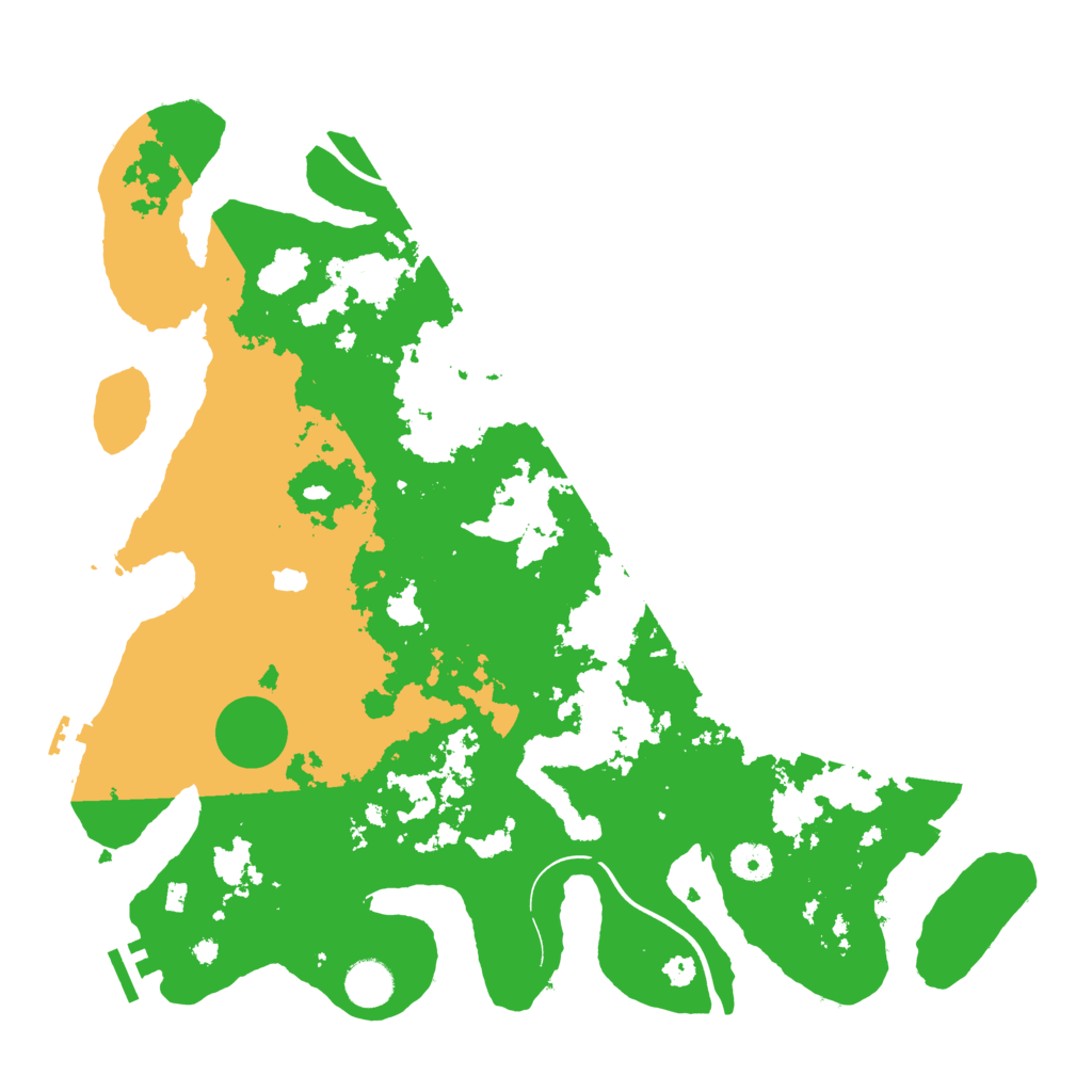 Biome Rust Map: Procedural Map, Size: 4000, Seed: 1244775231