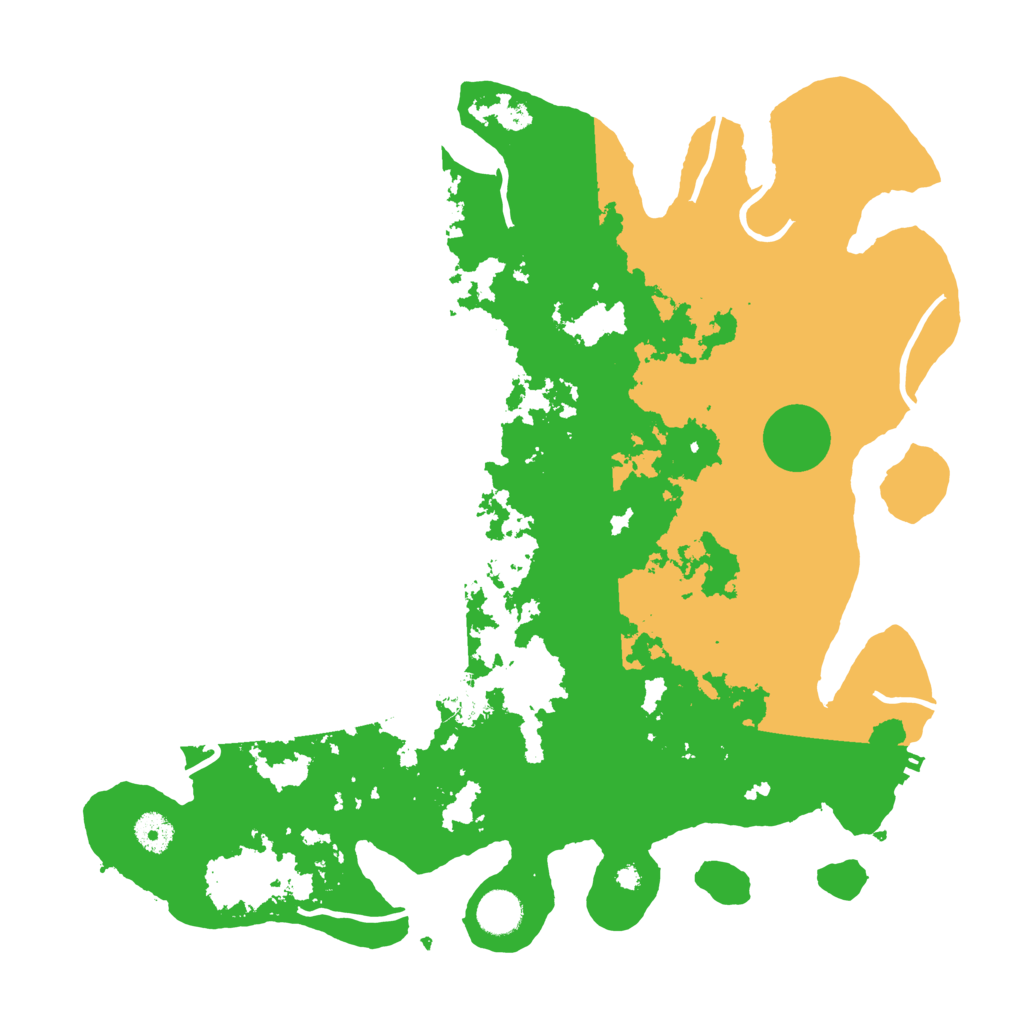 Biome Rust Map: Procedural Map, Size: 4000, Seed: 1928957145