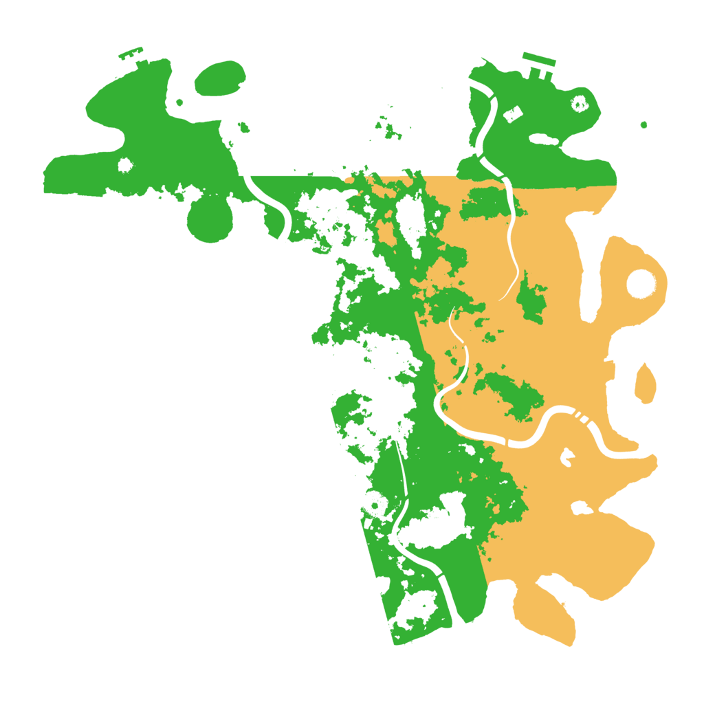 Biome Rust Map: Procedural Map, Size: 4250, Seed: 34561763