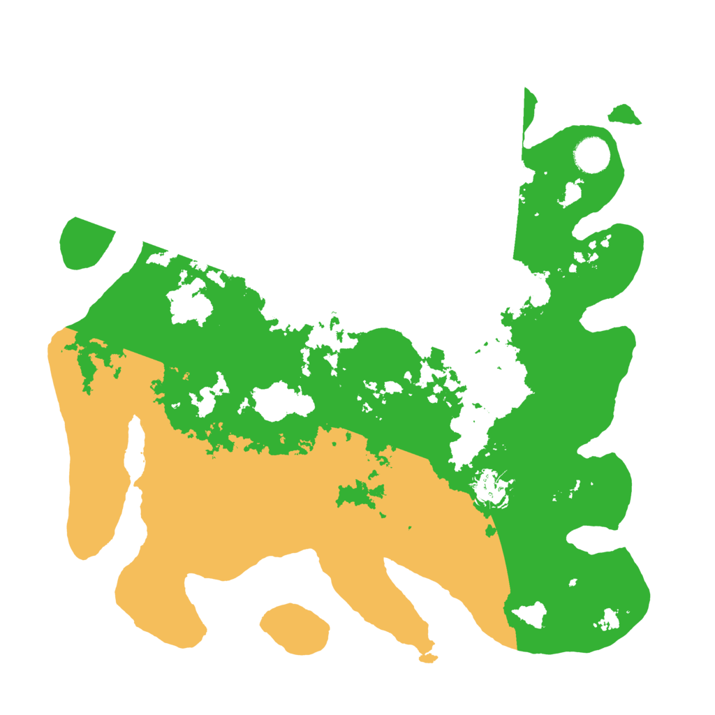 Biome Rust Map: Barren, Size: 3500, Seed: 2680