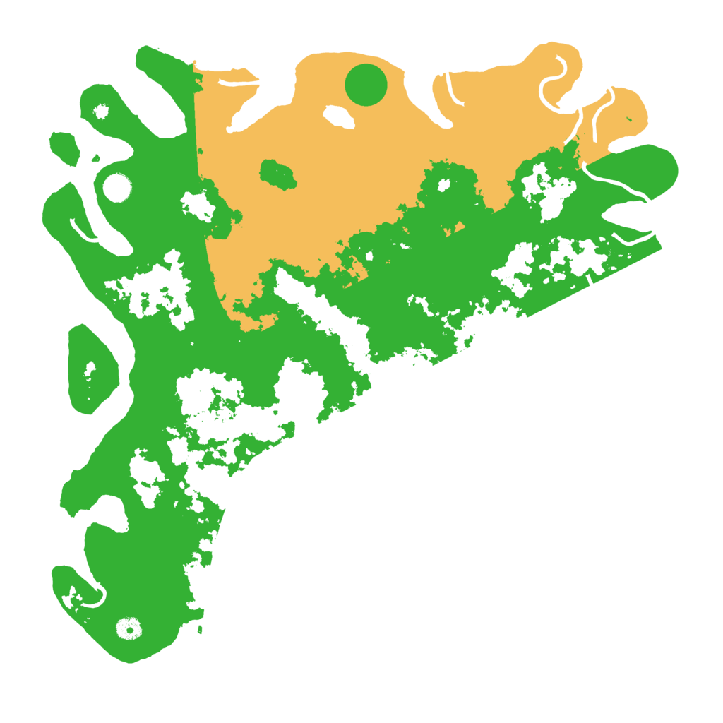 Biome Rust Map: Procedural Map, Size: 4500, Seed: 647358