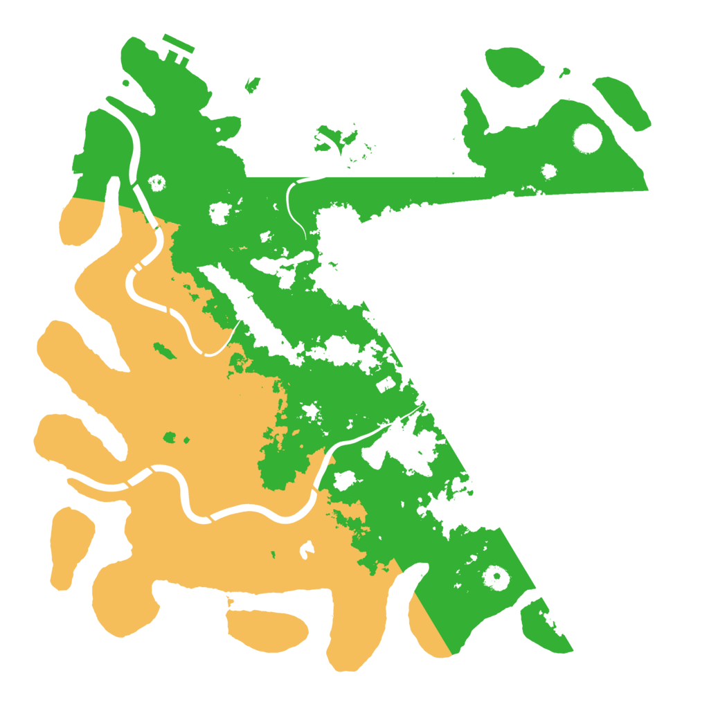 Biome Rust Map: Procedural Map, Size: 4300, Seed: 686160396