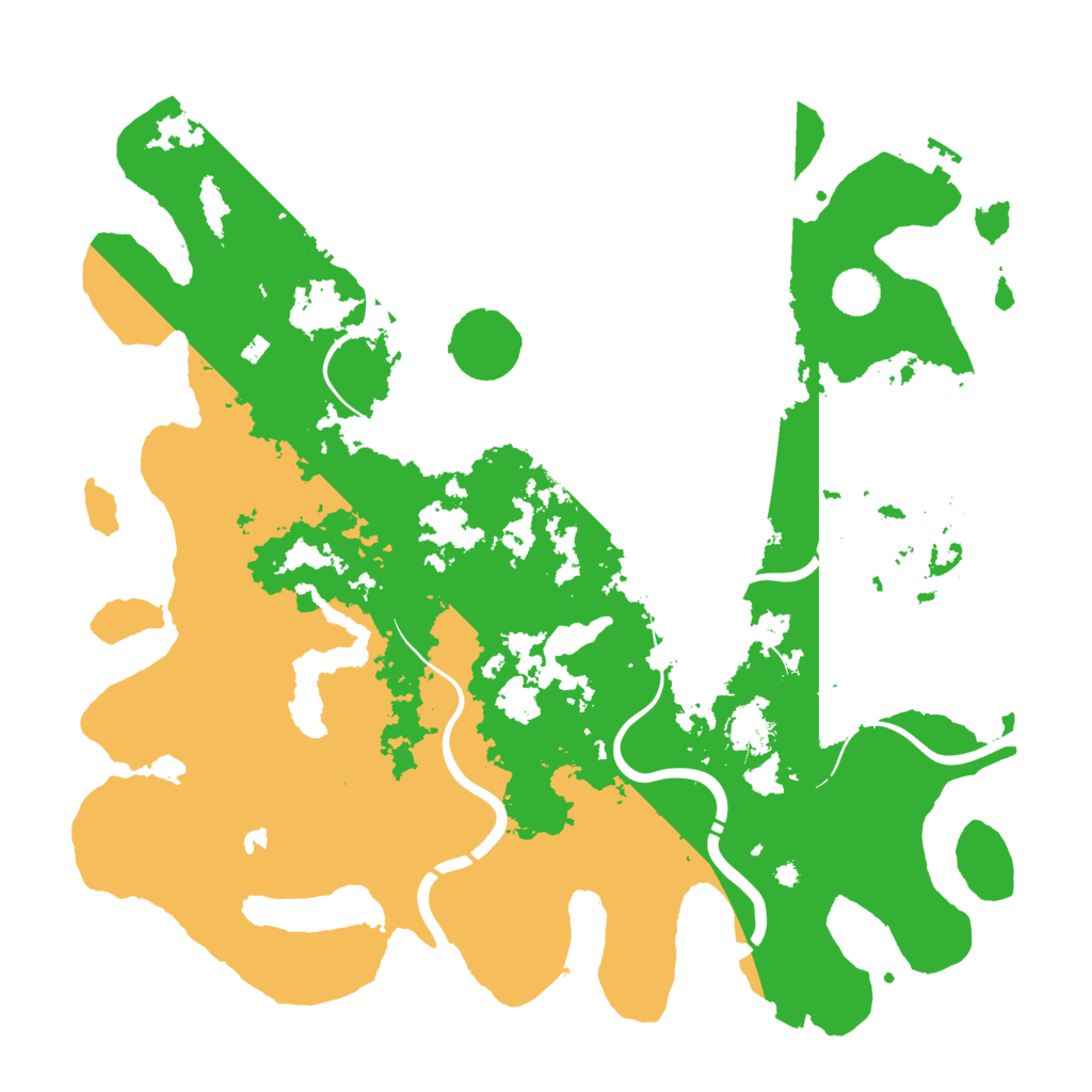 Biome Rust Map: Procedural Map, Size: 4250, Seed: 172340568