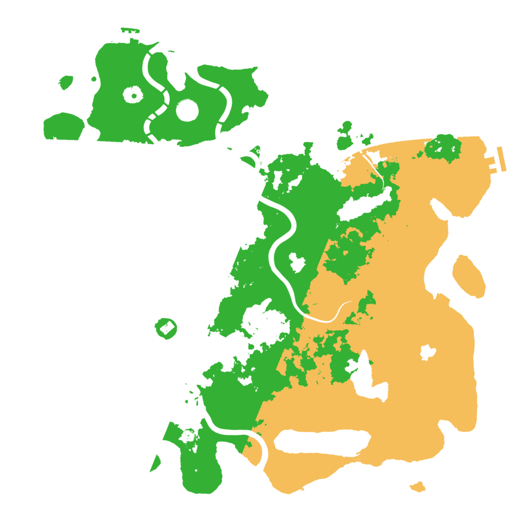 Biome Rust Map: Procedural Map, Size: 4250, Seed: 2111486889