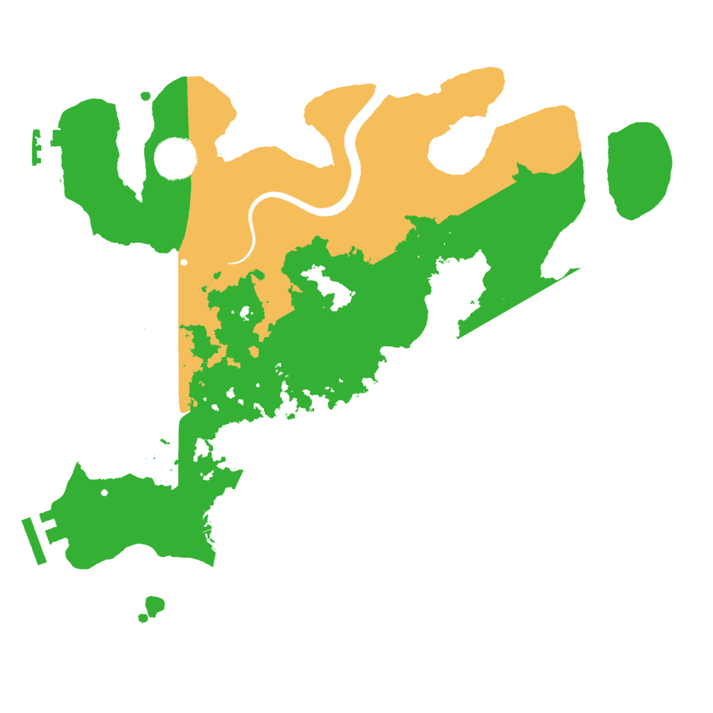 Biome Rust Map: Procedural Map, Size: 3000, Seed: 897754124