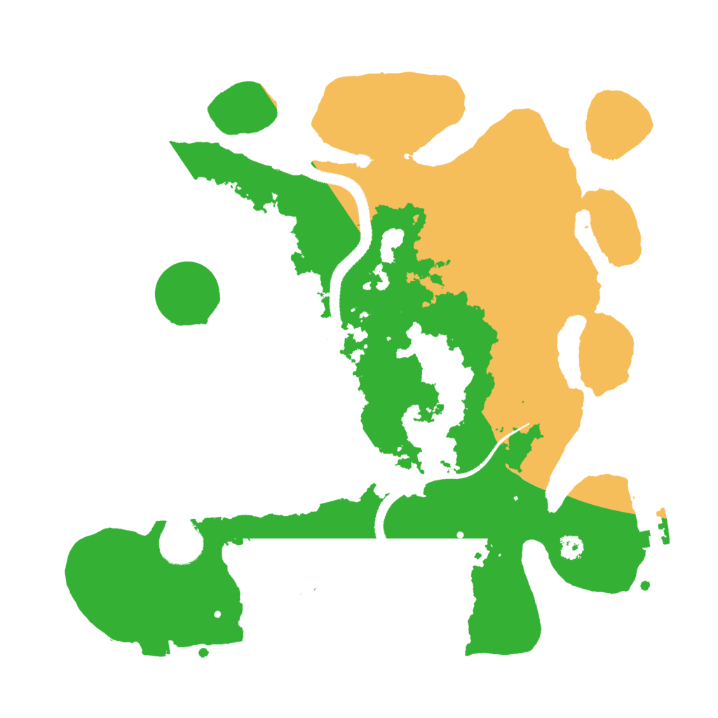 Biome Rust Map: Procedural Map, Size: 3000, Seed: 237788