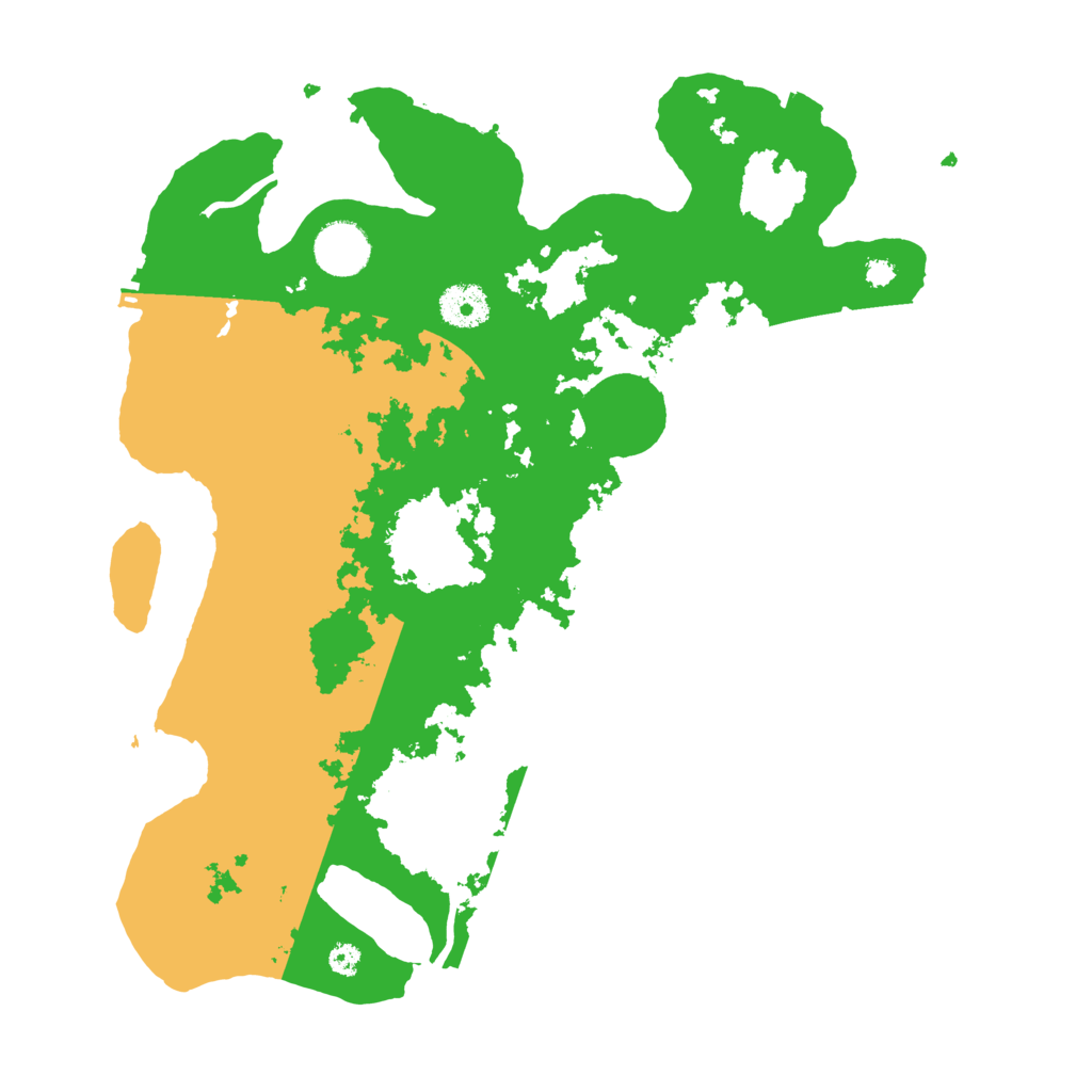 Biome Rust Map: Procedural Map, Size: 3500, Seed: 62309874
