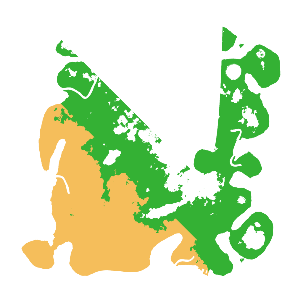Biome Rust Map: Procedural Map, Size: 3500, Seed: 1351780802