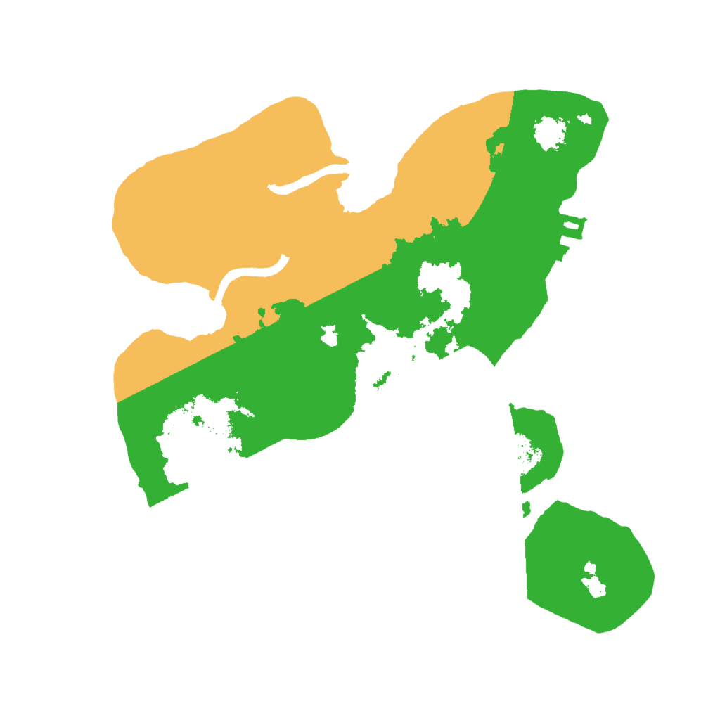 Biome Rust Map: Procedural Map, Size: 2000, Seed: 1567010