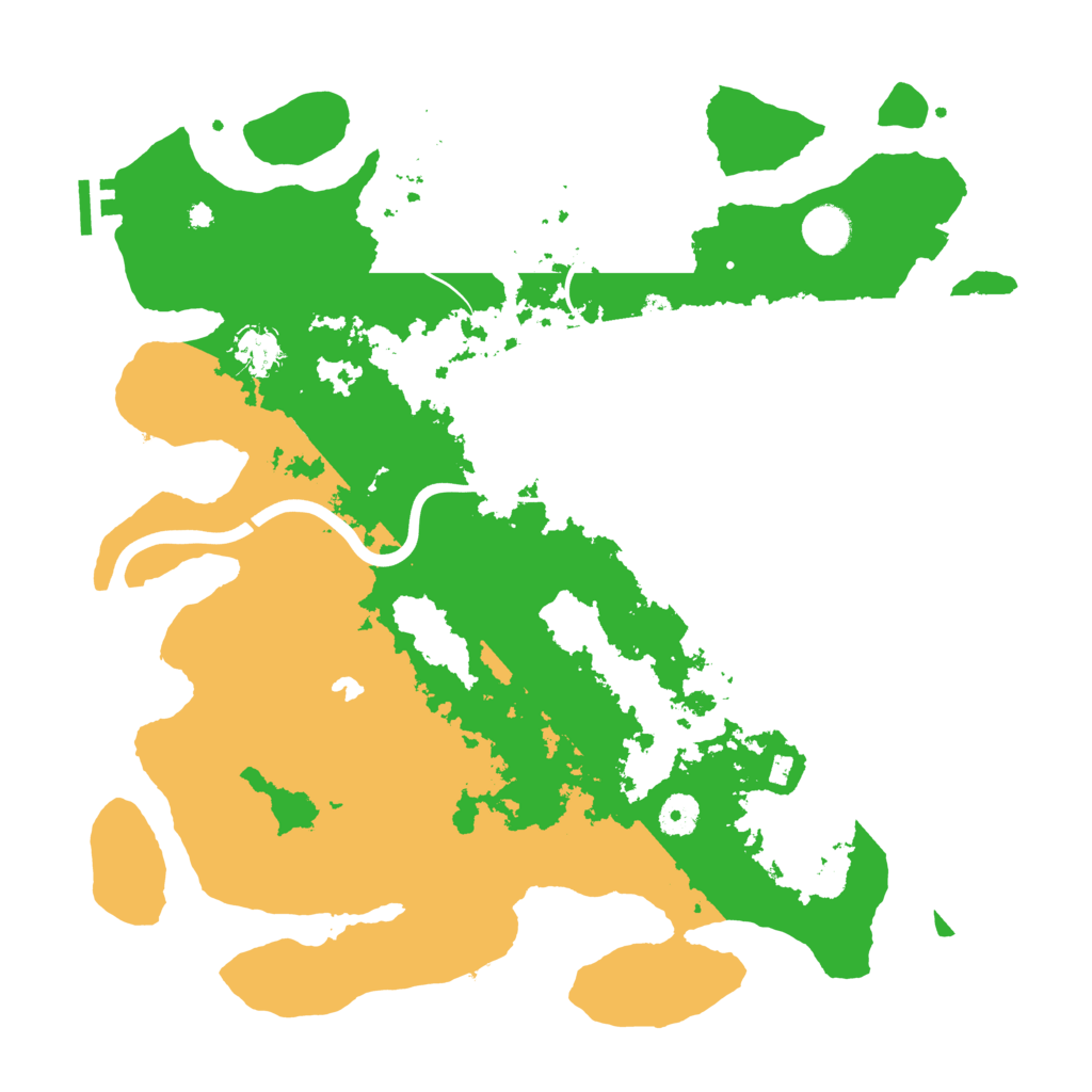Biome Rust Map: Procedural Map, Size: 4000, Seed: 14854