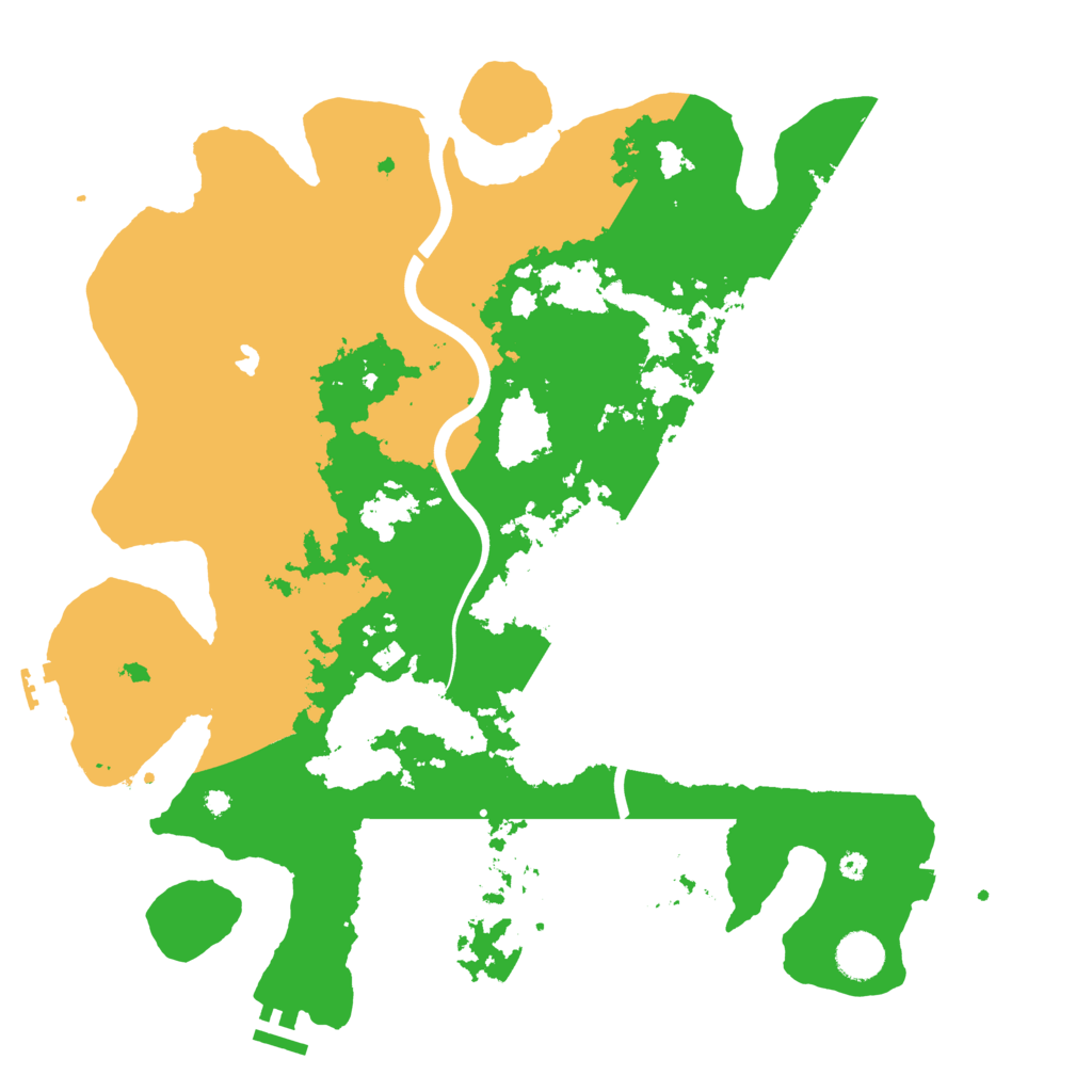 Biome Rust Map: Procedural Map, Size: 4000, Seed: 742