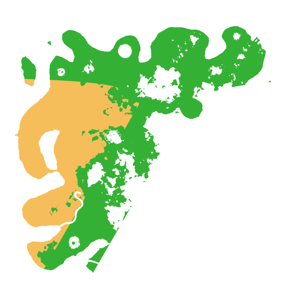 Biome Rust Map: Procedural Map, Size: 3800, Seed: 317