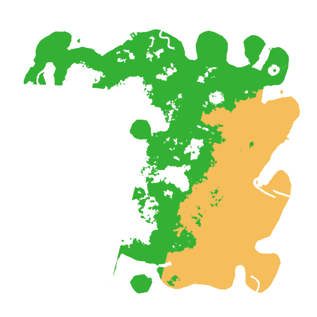 Biome Rust Map: Procedural Map, Size: 4250, Seed: 27884