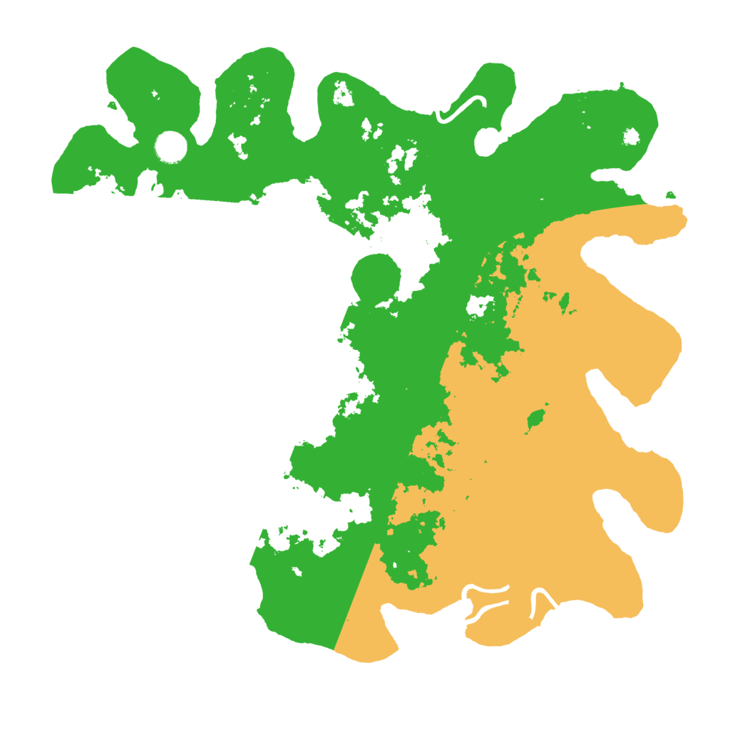 Biome Rust Map: Procedural Map, Size: 4000, Seed: 21877