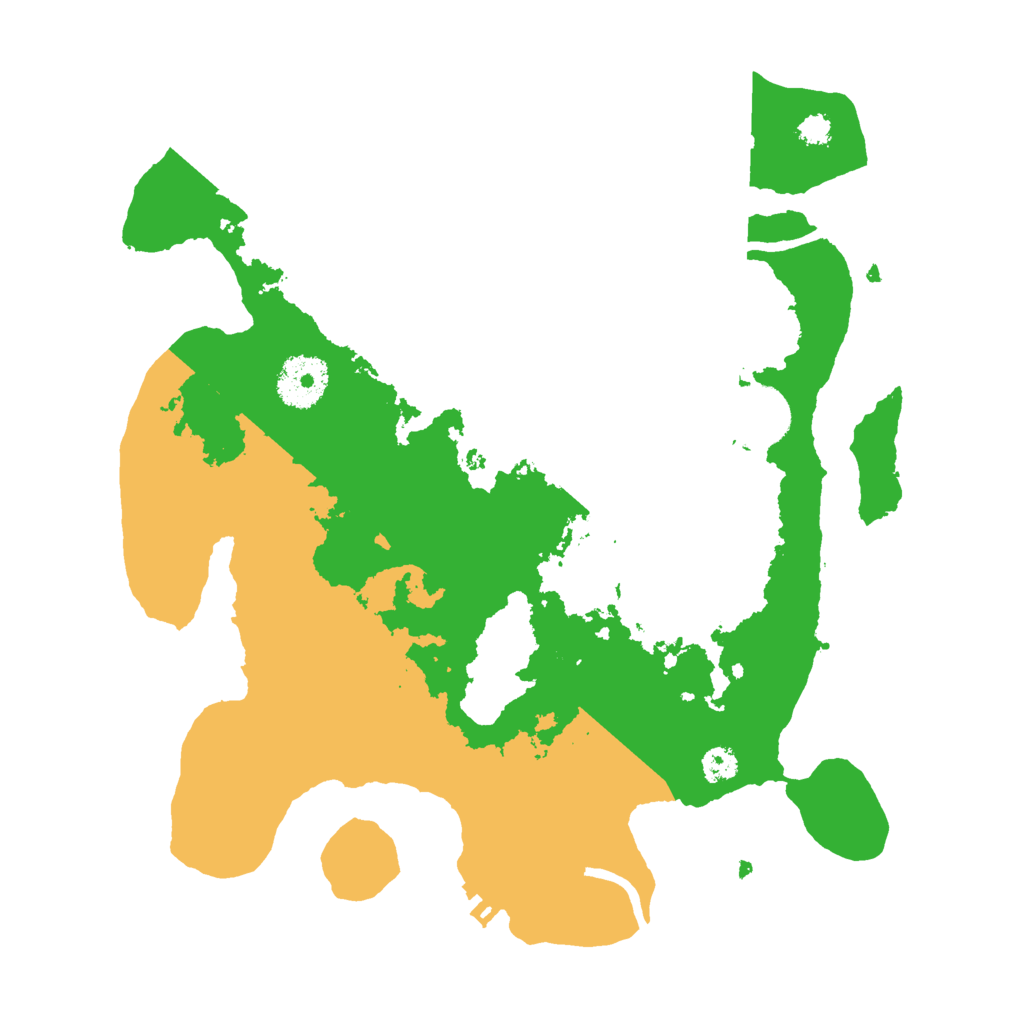 Biome Rust Map: Procedural Map, Size: 3000, Seed: 1199336024
