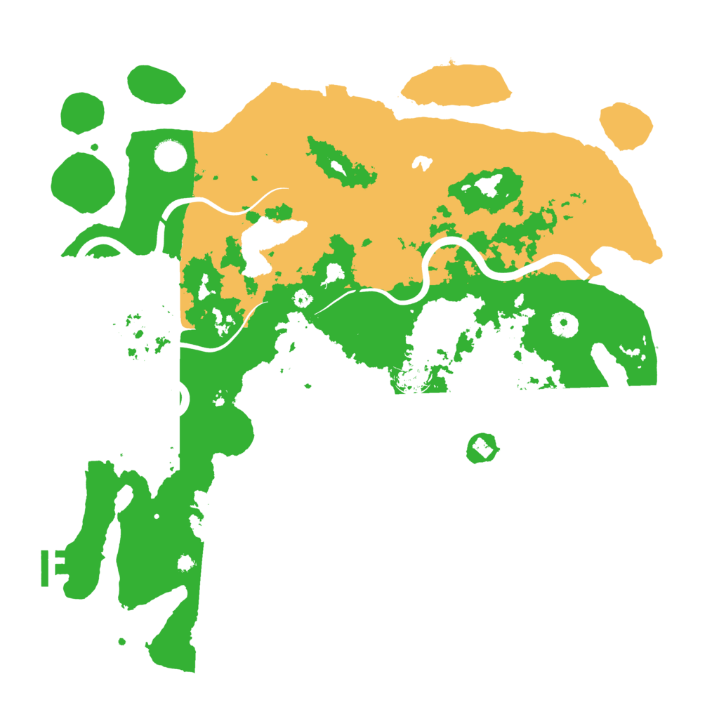 Biome Rust Map: Procedural Map, Size: 4000, Seed: 1218492527