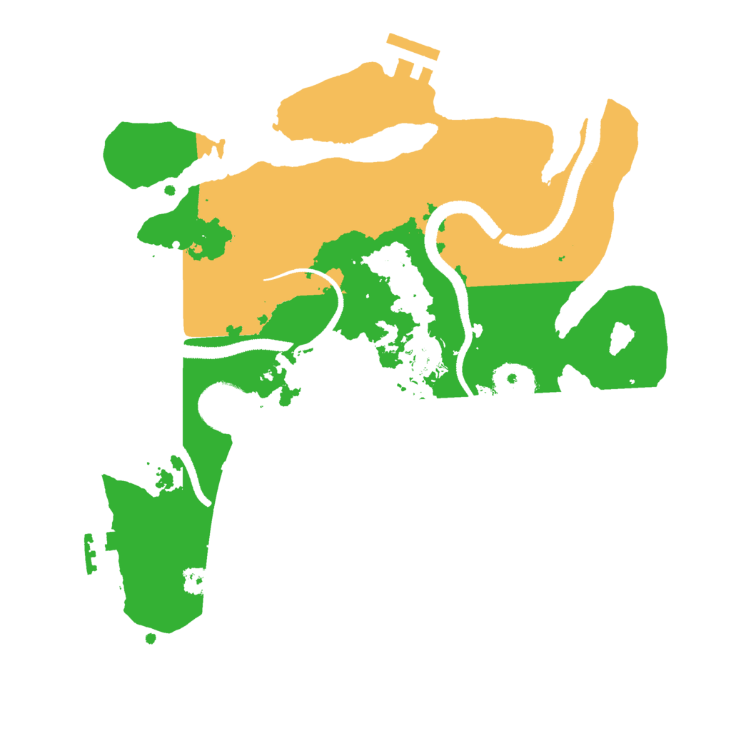 Biome Rust Map: Procedural Map, Size: 2750, Seed: 1403675037