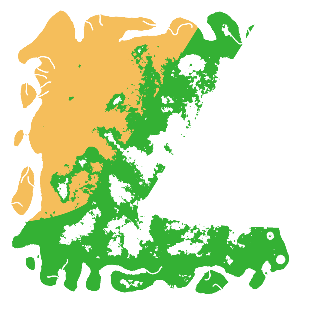 Biome Rust Map: Procedural Map, Size: 6000, Seed: 854067272