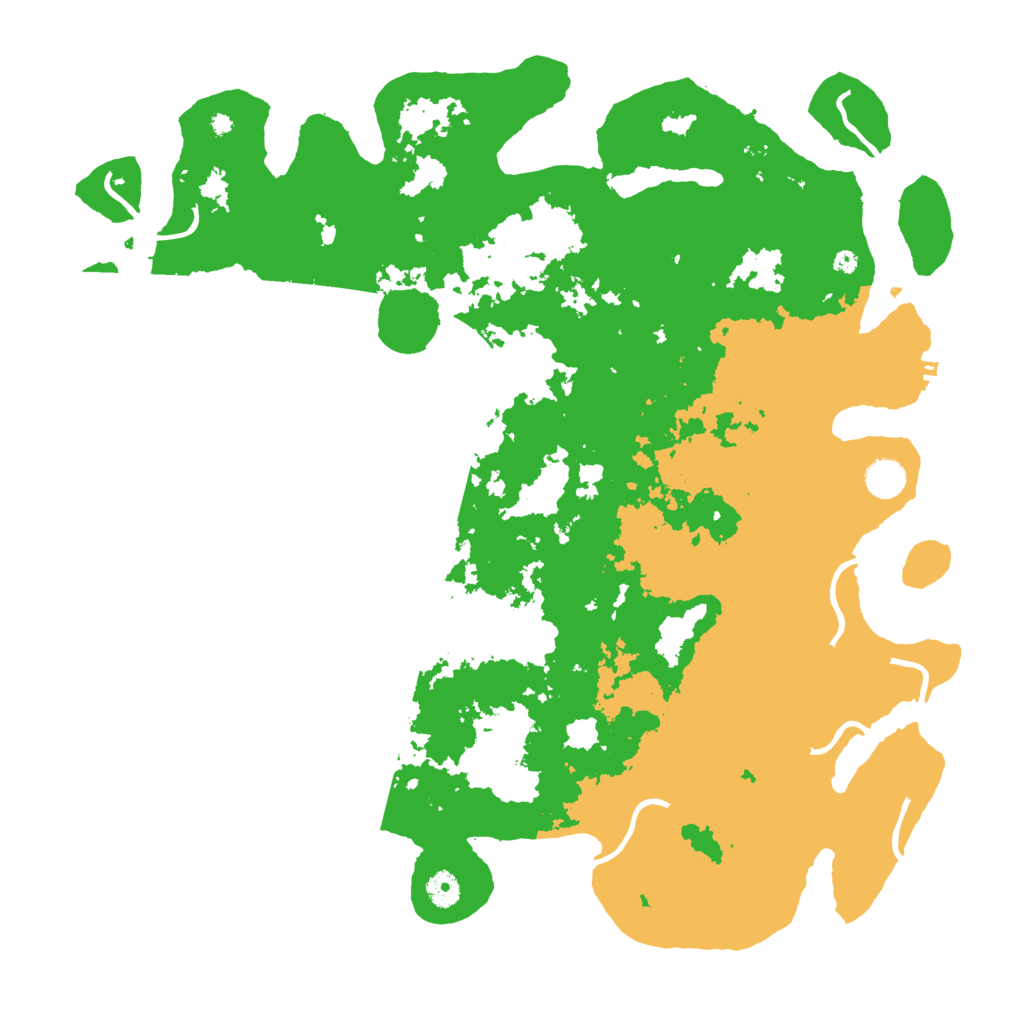 Biome Rust Map: Procedural Map, Size: 4500, Seed: 3330