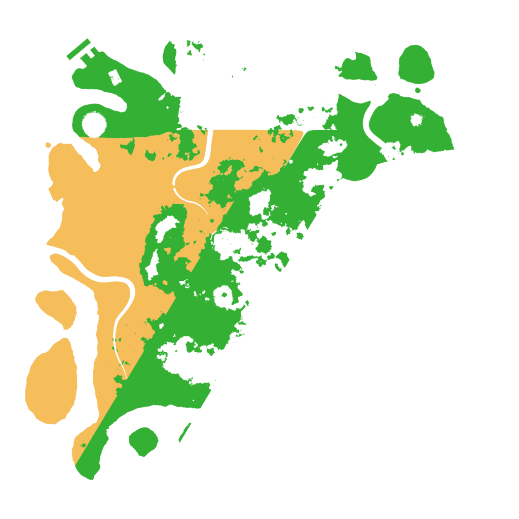 Biome Rust Map: Procedural Map, Size: 3800, Seed: 22436