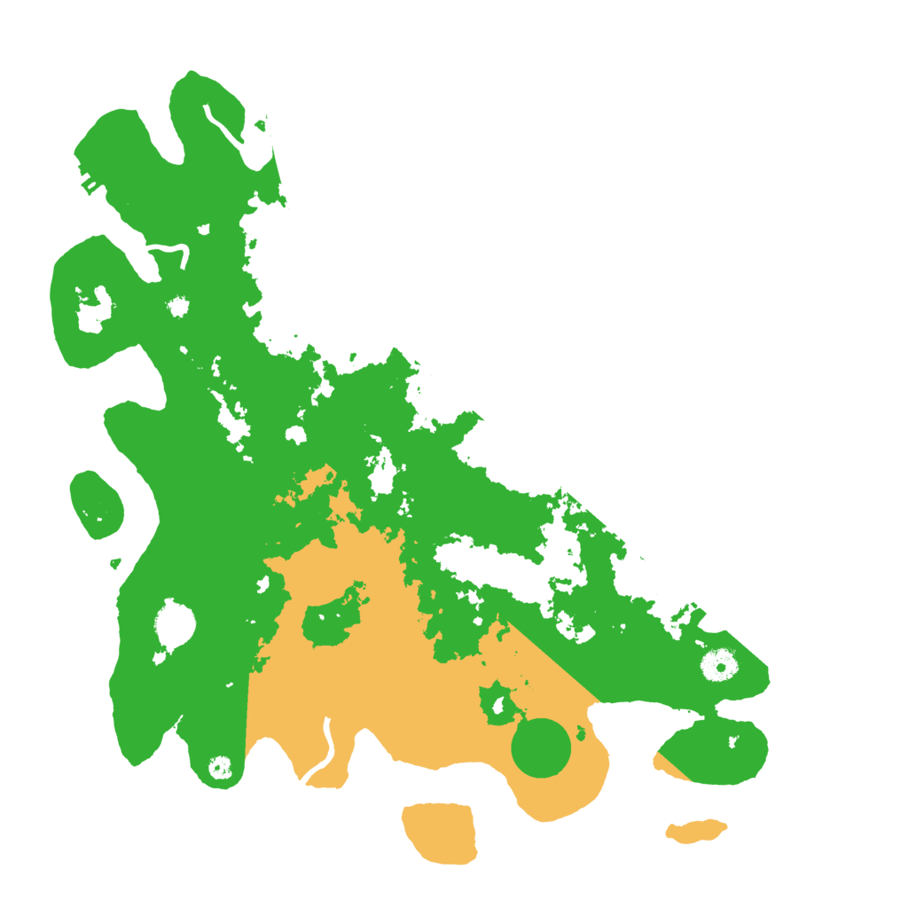 Biome Rust Map: Procedural Map, Size: 4000, Seed: 13377