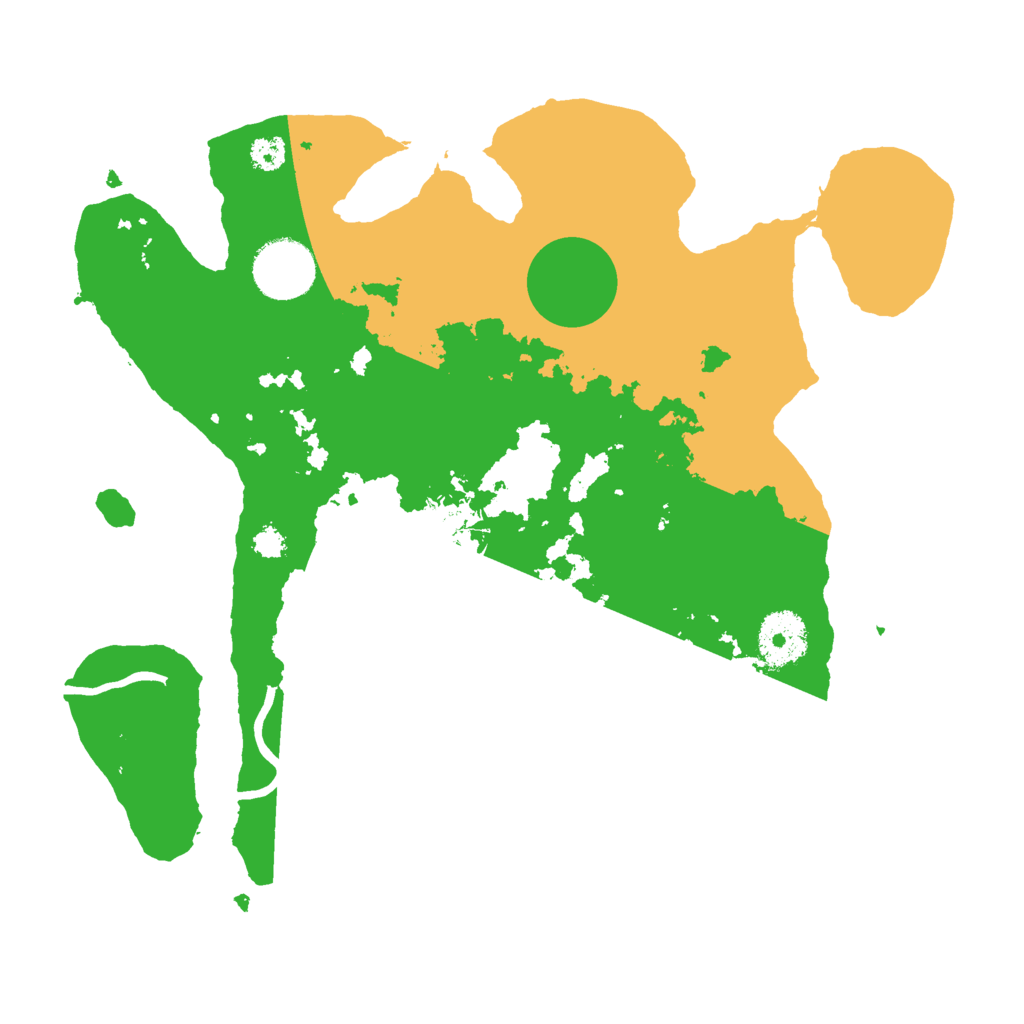 Biome Rust Map: Procedural Map, Size: 3000, Seed: 849712