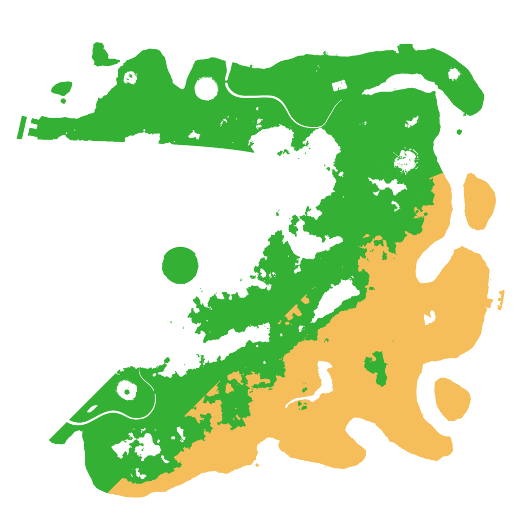 Biome Rust Map: Procedural Map, Size: 4000, Seed: 109356160