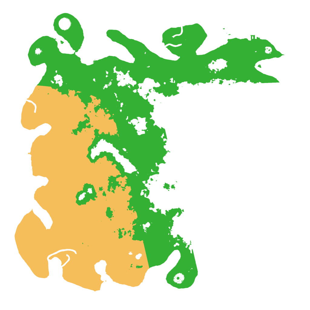 Biome Rust Map: Procedural Map, Size: 4500, Seed: 1865907736