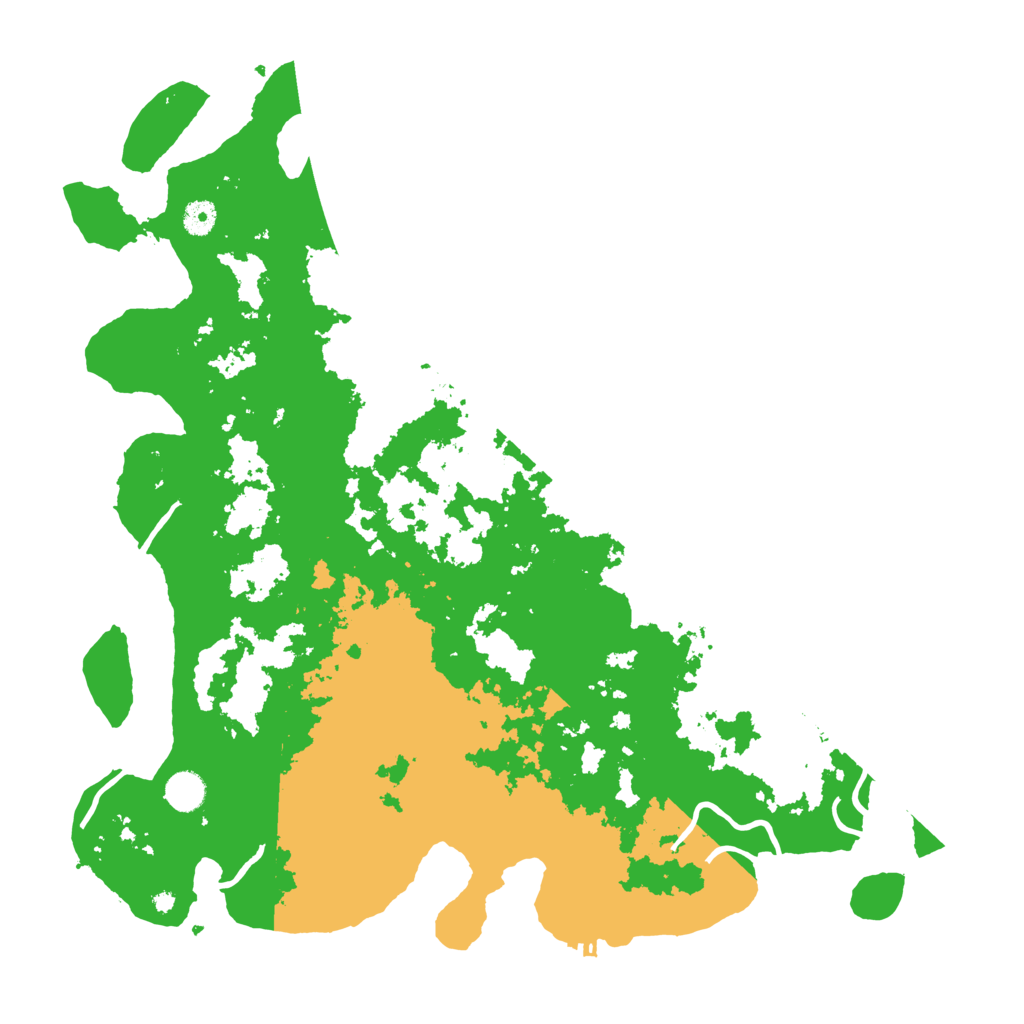 Biome Rust Map: Procedural Map, Size: 4500, Seed: 2309
