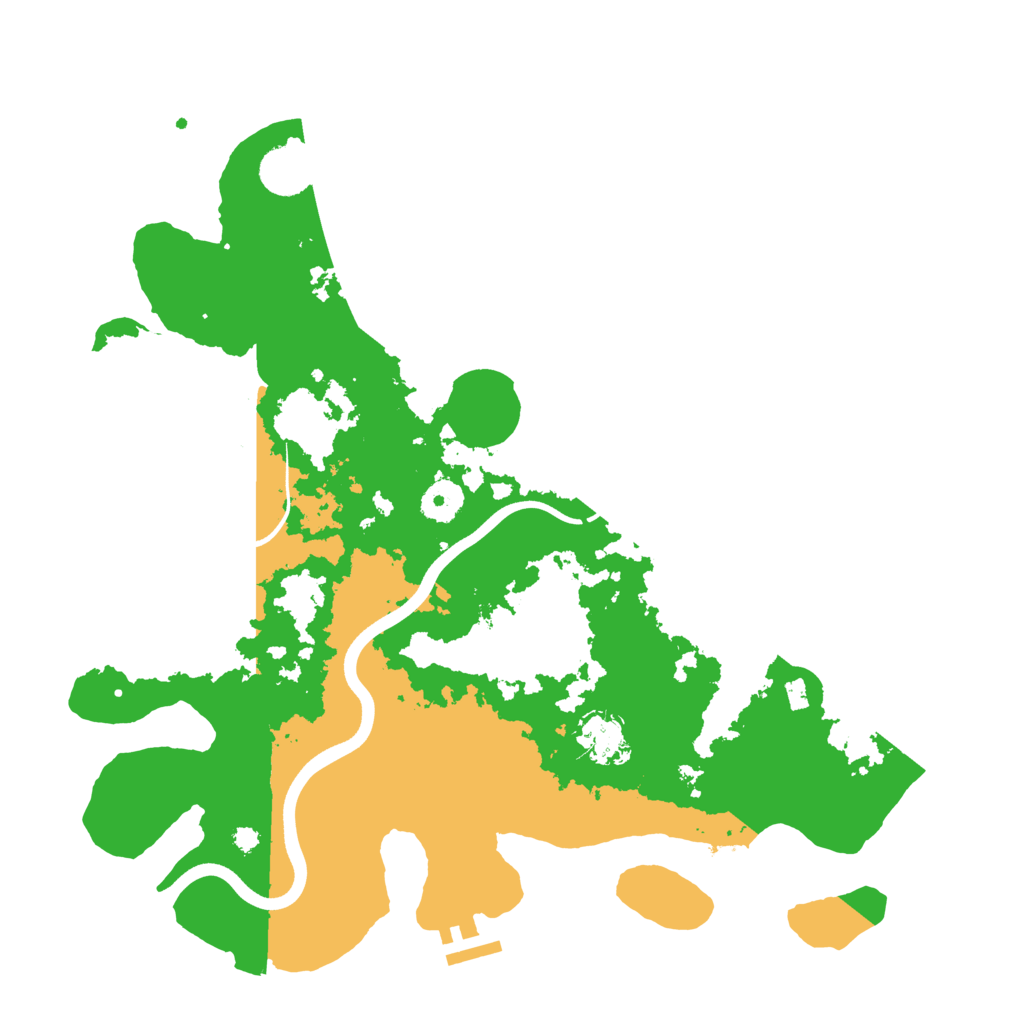 Biome Rust Map: Procedural Map, Size: 3700, Seed: 1093314713