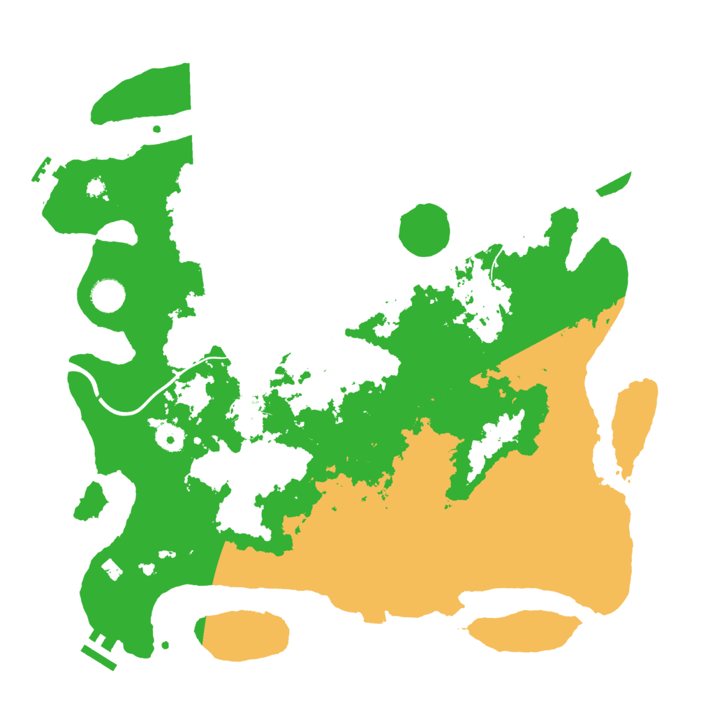 Biome Rust Map: Procedural Map, Size: 3750, Seed: 231022