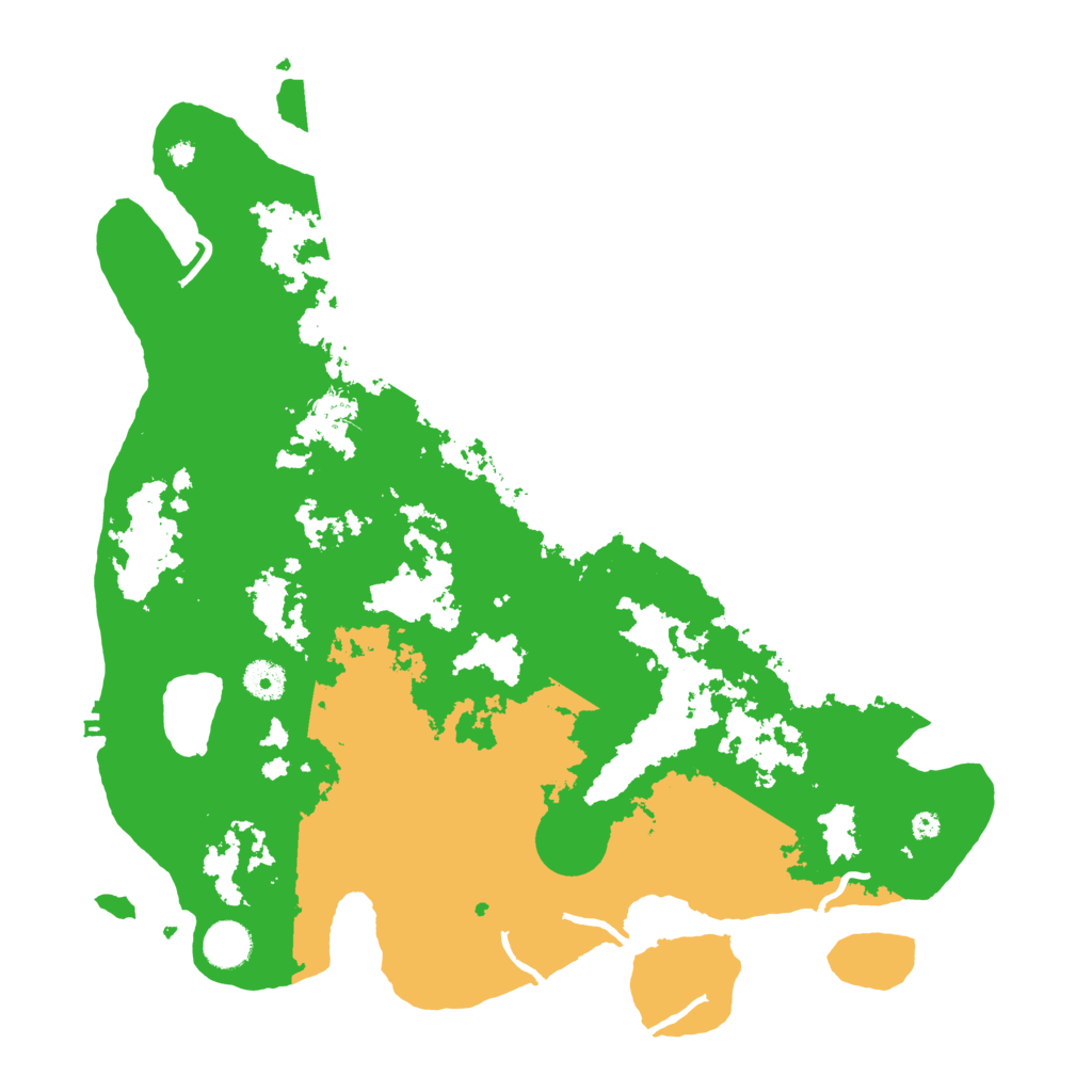 Biome Rust Map: Procedural Map, Size: 4000, Seed: 1010619866