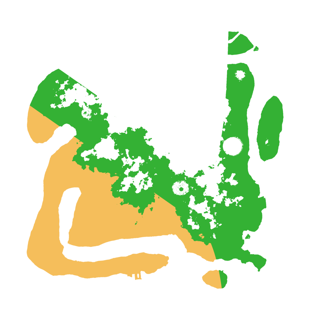 Biome Rust Map: Procedural Map, Size: 3000, Seed: 5418630